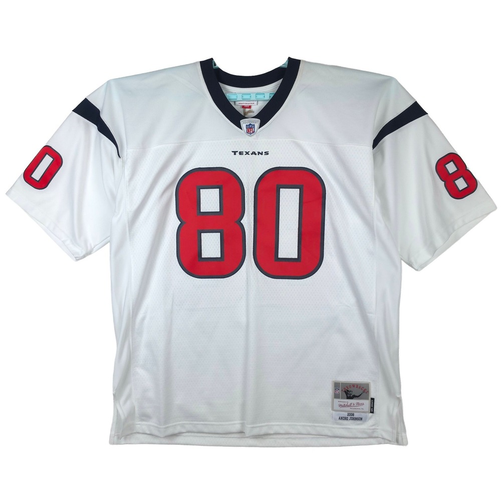 Andre Johnson Houston Texans Mitchell & Ness NFL 2XL XXL‎ Jersey 2008 White NWT